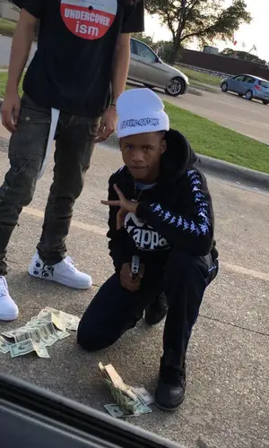 Tay-K wearing Kappa pants