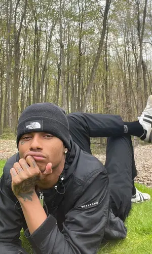 Night Lovell wearing Lanvin sneakers