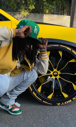 Chief Keef wearing Nike other