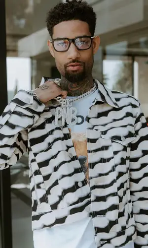 PnB Rock wearing Chrome Hearts eyewear