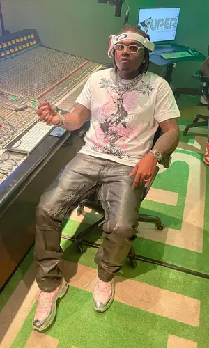 Gunna wearing Givenchy t-shirt