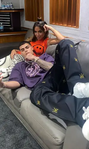 Lunay wearing Vetements t-shirt