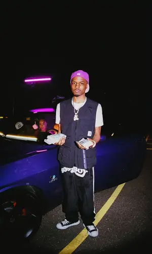 Pierre Bourne wearing New Era cap
