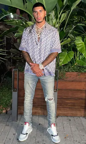 CJ’s Outfit in Dior Shirt & Purple Brand Jeans (2021)