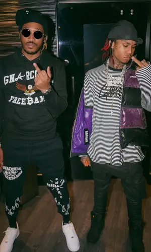 Lil Gnar wearing Timberland boots