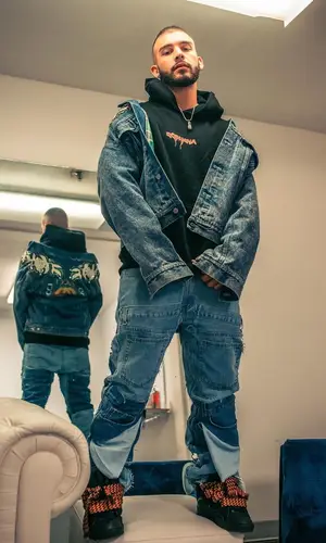 Manuel Turizo wearing Manuel Turizo hoody
