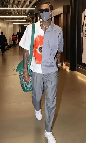 Jordan Clarkson wearing Jacques Marie Mage eyewear