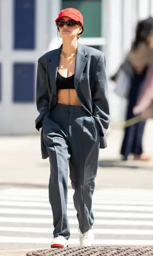 Emily Ratajkowski wearing Boodywear top