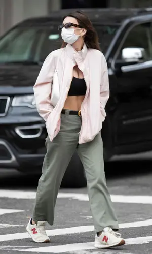 Emily Ratajkowski wearing Boodywear top