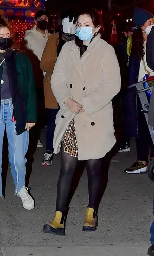 Selena Gomez wearing Stella McCartney boots