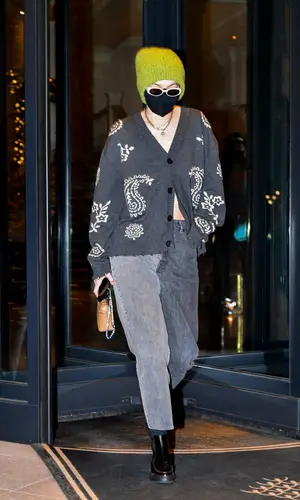 Gigi Hadid wearing EB Denim jeans