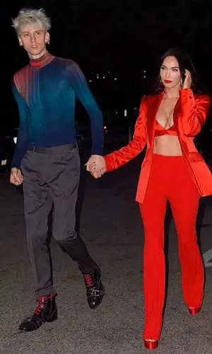 Megan Fox wearing Alex Perry pants