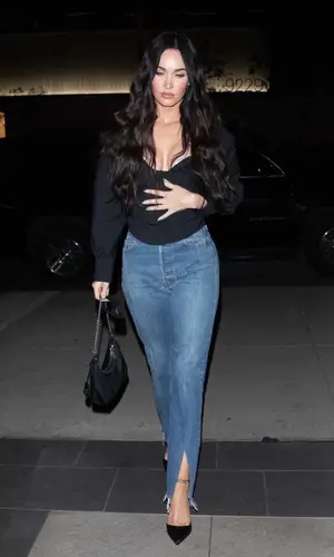 Megan Fox wearing EB Denim jeans