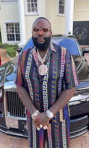 Rick Ross wearing Gucci eyewear