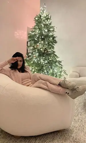 Kourtney Kardashian wearing Skims jacket