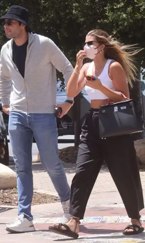 Sofia Richie wearing Cotton Citizen top