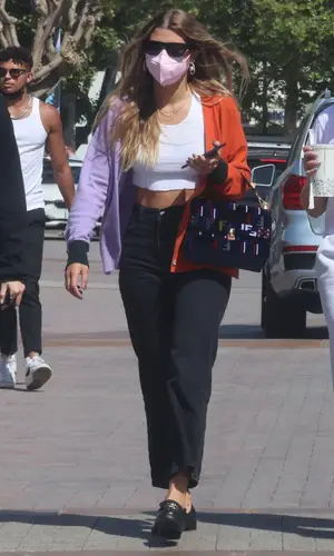 Sofia Richie wearing Levi’s jeans