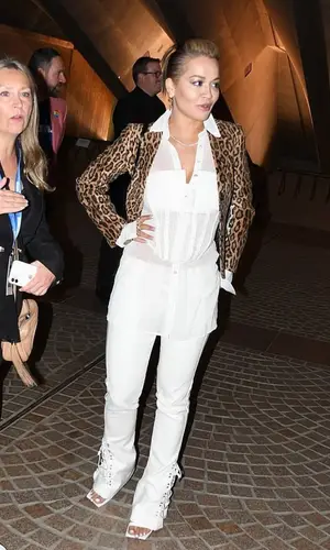 Rita Ora wearing Dion Lee other