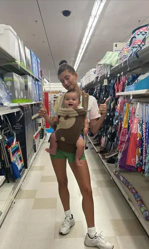 Hailey Bieber wearing Maskc other