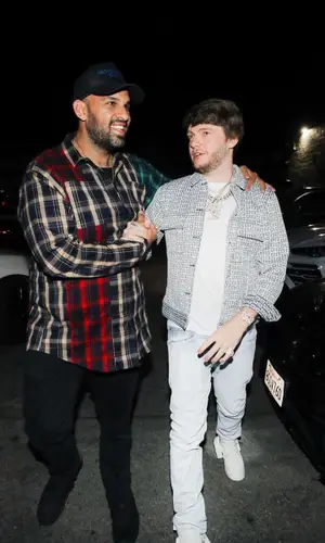 Murda Beatz wearing Givenchy jacket