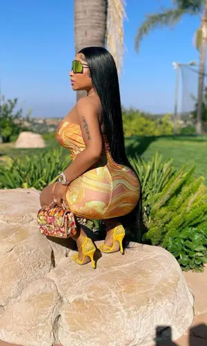 Nicki Minaj wearing Charlotte Knowles other