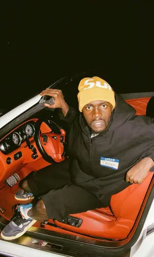 Sheck Wes wearing Jordan sneakers
