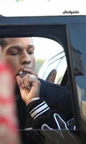 ASAP Rocky wearing Galt & Bro jewelry