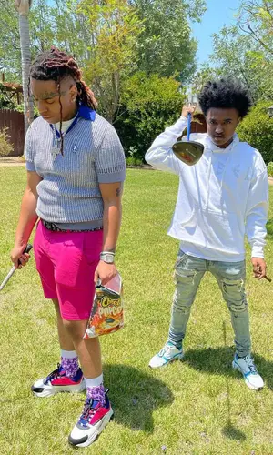 Lil Gotit wearing Cheetos other