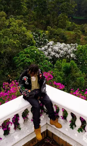 Don Toliver wearing Carhartt WIP jeans