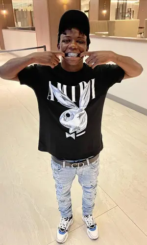 Jackboy wearing Dior cap