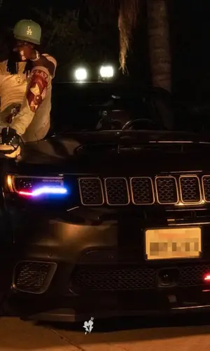 Chief Keef wearing Polo Ralph Lauren t-shirt