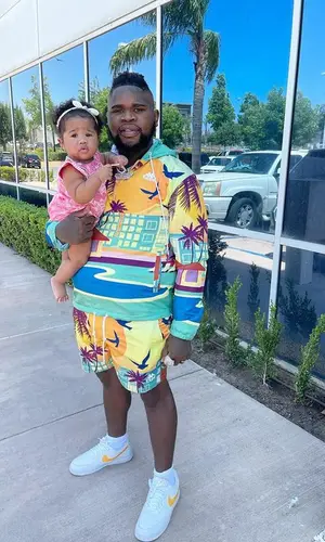 Fat Boy wearing Kappa shorts