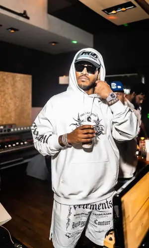 Future wearing Vetements hoody