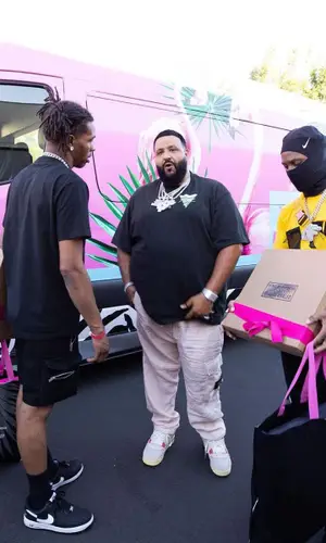 Lil Durk wearing Nike other
