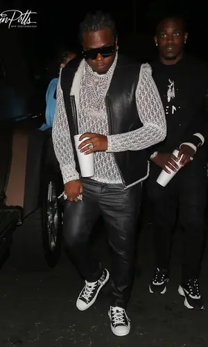 Gunna wearing Dior t-shirt