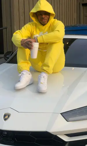Unfoonk wearing Young Thug Merch hoody
