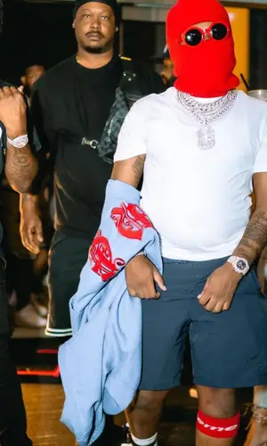 42 Dugg wearing Supreme other