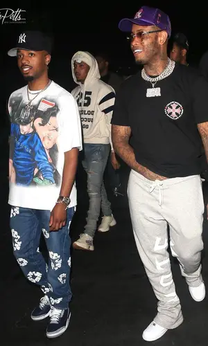 Metro Boomin wearing Levi’s jeans