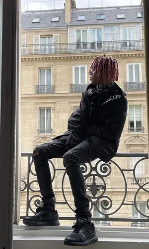 SoFaygo wearing Moncler jacket