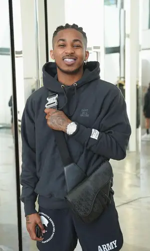 DDG wearing Balenciaga sock