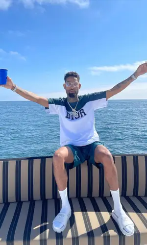PnB Rock wearing Chrome Hearts eyewear