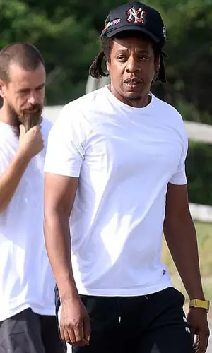 Jay-Z wearing Puma sock