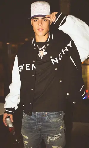 Lunay wearing Givenchy jacket