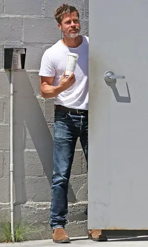 Brad Pitt wearing MasterCraftUnion jeans
