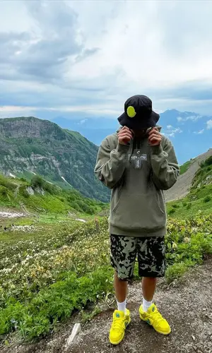 Obladaet wearing Prada eyewear