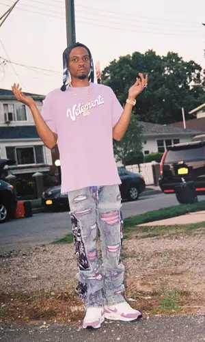 Pierre Bourne wearing Vetements t-shirt