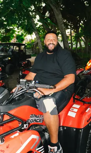 DJ Khaled wearing Polo Ralph Lauren sock