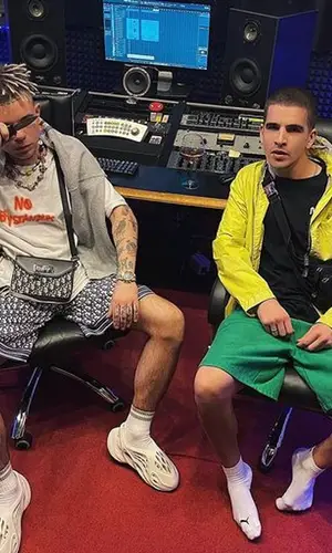 Feduk wearing Stone Island jacket