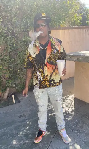 Ballout wearing Givenchy shirt