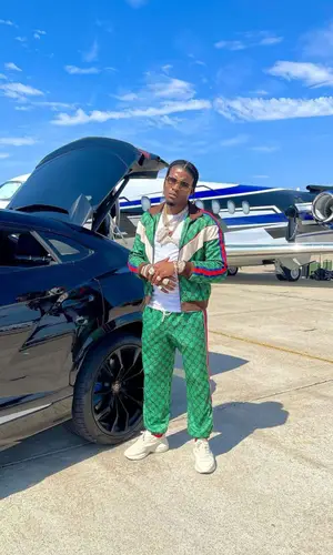 CJ So Cool wearing Balenciaga sock